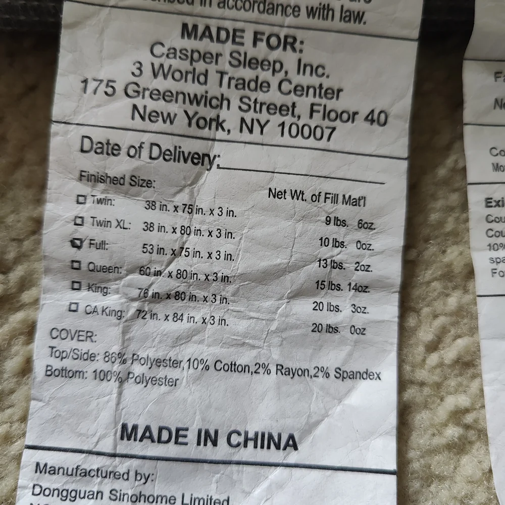 Premium Gray Ribbed Mattress Cover